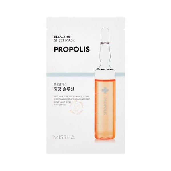 Missha Mascure Nutrition Solution Sheet Mask - Propolis - 27ml