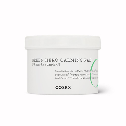 Cosrx One Step Green Hero Calming Pads - 70pcs