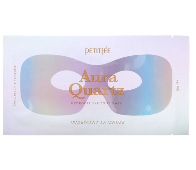 Petitfée Aura Quartz Hydrogel Eye Zone Mask -Iridescent Lavender 1pz-9g