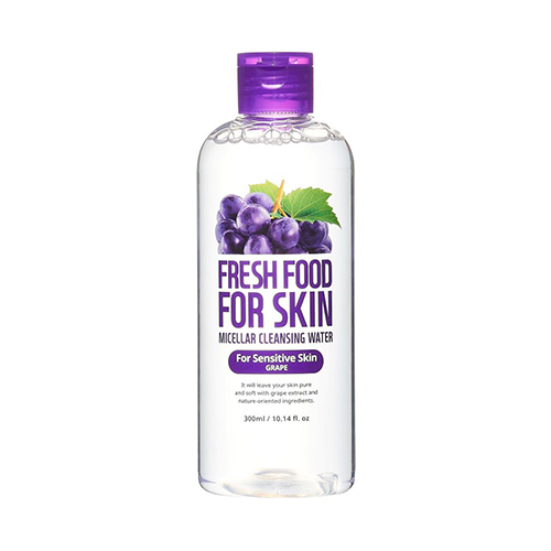 Farmskin Freshfood For Skin Cleansing Water Grape - 300ml
