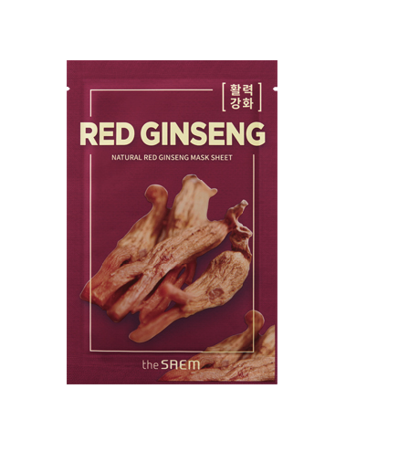 The Saem Natural Red Ginseng Mask Sheet 20ml