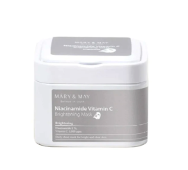 Mary&amp;May Niacinamide Vitamin C Brightening  Mask - 30pcs