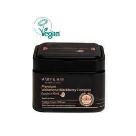 Mary&amp;May Premium Idebenone Blackberry Complex Ampoule Mask - 20ea 