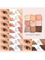 Unleashia Glitterpedia Eye Palette 3 All Of Coral Pink - 6,6g