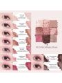 Unleashia Glitterpedia Eye Palette 5 All Of Dusty Rose - 6,6g