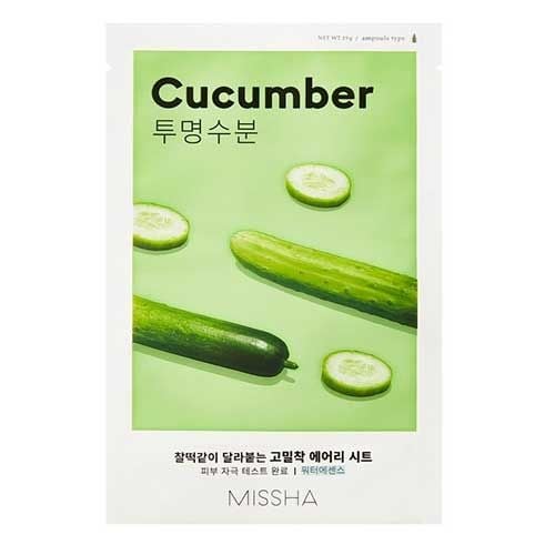 Missha Airy Fit Sheet Mask- Cucumber 19g