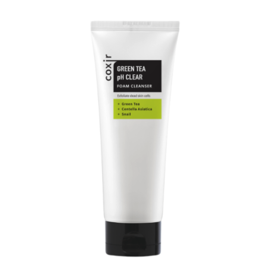 Coxir Green Tea Ph Clear Foam Cleanser - 150ml