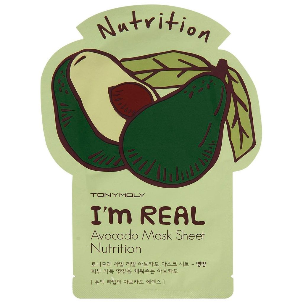 TonyMoly I`M Real Avocado Mask Sheet Nutrition - 20 ml