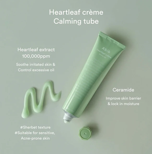 Abib Heartleaf Creme Calming Tube - 75ml