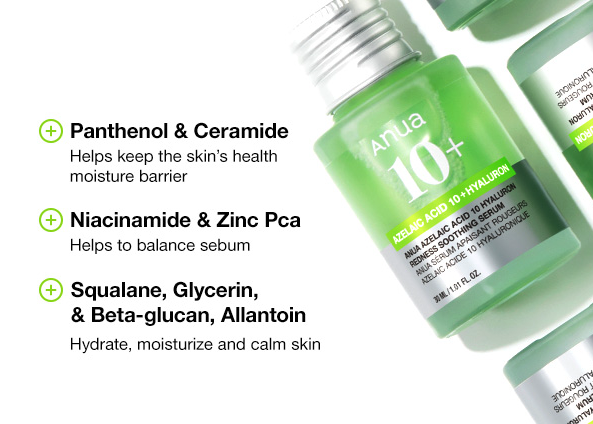 Anua Azelaic Acid 10 Hyaluronic Redness Soothing Serum - 30ml