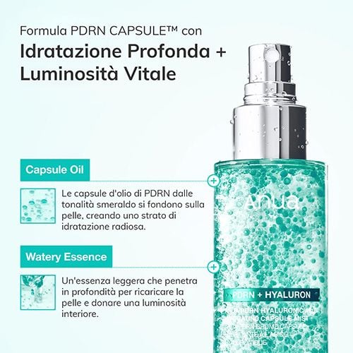 Anua PDRN Hyaluronic Acid Hydrating Capsule Mist - 100ml
