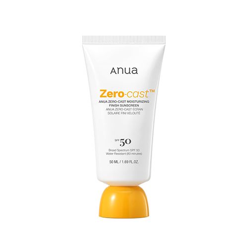 Anua Zero-Cast Moisturizing Finish Sunscreen SPF50 - 50gr