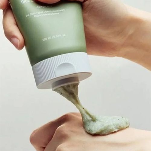 Arencia Green Tea + LHA Deep Pore Rice Cake Cleanser - 150g
