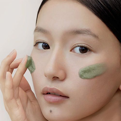Arencia Green Tea + LHA Deep Pore Rice Cake Cleanser - 150g