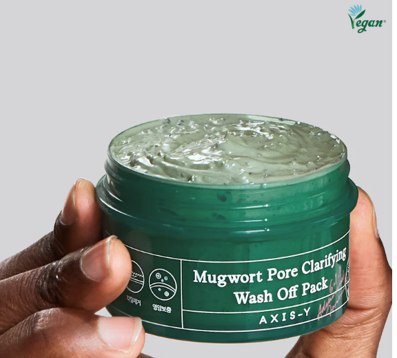 Axis-Y Mugwort Pore Clarifying and Calming Wash-off Pack - 100ml