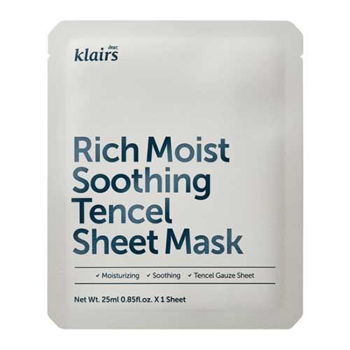 Klairs Rich Moist Soothing Tencel Sheet Mask - 25 ml