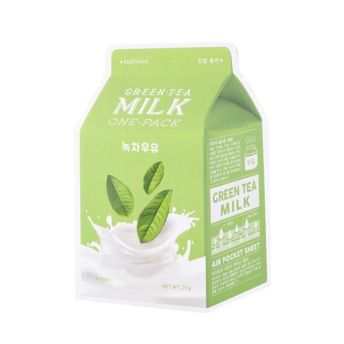 A'pieu Green Tea  Milk One - Pack-21g