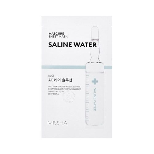 Missha Mascure Ac Care Solution Sheet Mask - Saline Water - 27ml