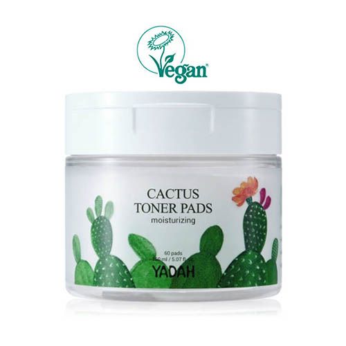 Yadah Cactus Toner Pads - 150ml/60pcs