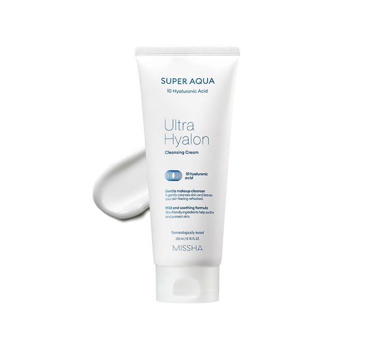 Missha Super Aqua Ultra Hyalron Cleansing Cream - 200 ml 