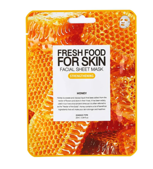 Farmskin Fresh Food For Skin Facial Sheet Mask Honey - 25ml