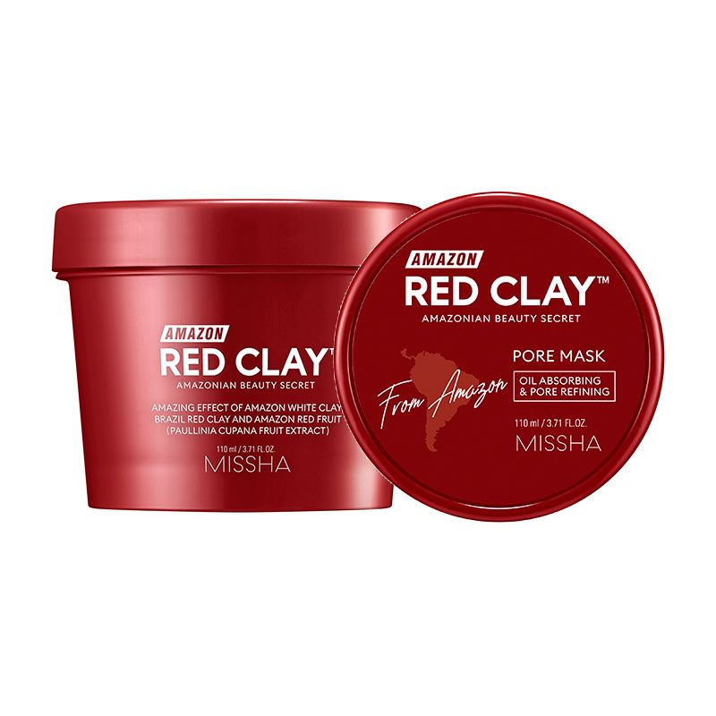 Missha Amazon Red Clay™ Pore  Mask 110ml
