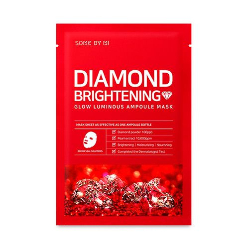 Somebymi Red Diamond Brightening Glow Luminous Ampoule Mask - 25g