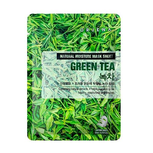 Orjena Natural Moisture Mask Sheet Green Tea - 23ml