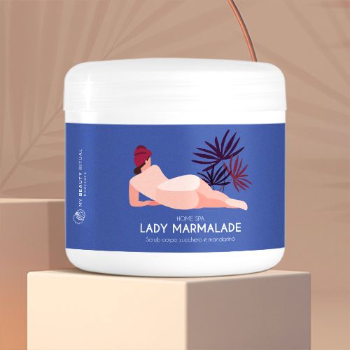 Lady Marmalade Scrub Corpo Zucchero e Mandarino - 500ml