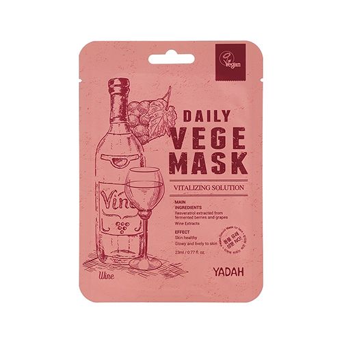 Yadah Daily Vegi Mask - Wine - 23ml