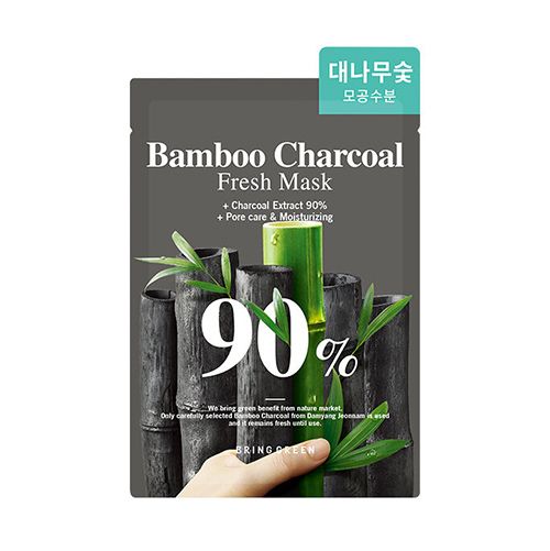 Bring Green Bamboo Charcoal 90% Fresh Mask - 20g