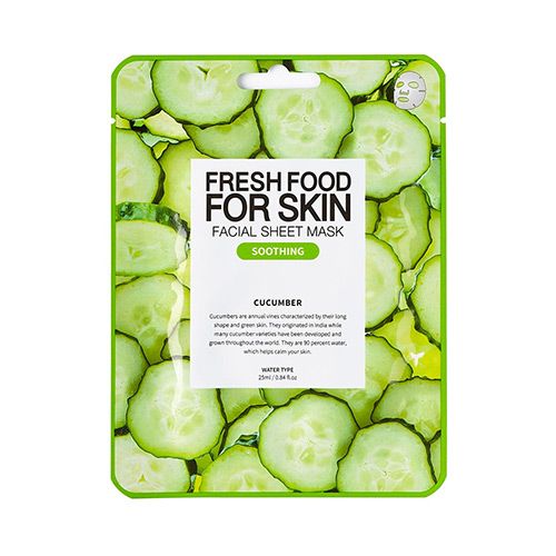 Farmskin Freshfood For Skin Facial Sheet Mask Cucumber - 25ml