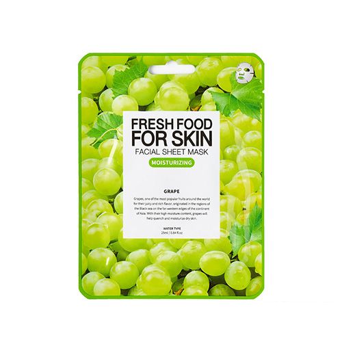 Farmskin Freshfood For Skin Facial Sheet Mask Grape - 25ml