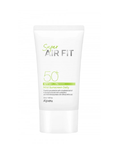 A'pieu Super Airy Fit Mild Sunscreen Cream Spf50+ Pa++++ - 50ml
