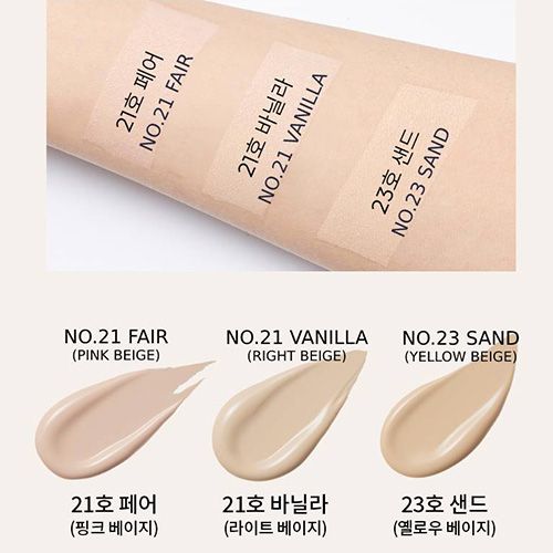 Missha Stay Cushion #21 Light Beige Spf 40 Pa++ - 15g