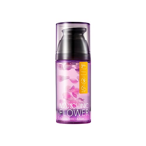 Max Clinic Purifying Flower Oil Foam Cleanser - 110ml
