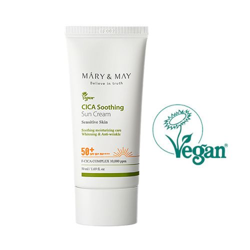 Mary&May Cica Soothing Sun Cream Spf50+ Pa++++ - 50ml