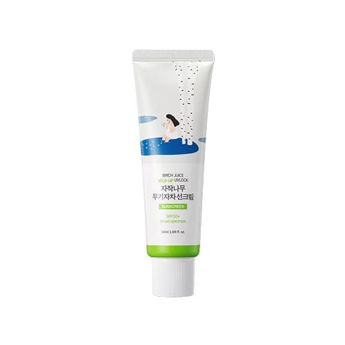 Round Lab Birch Moisturizing Mild-Up Sunscreen Spf 50+ Pa++++ - 50ml