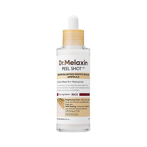 Dr.Melaxin Peel Shot Exfoliating White Rice Ampoule - 80ml