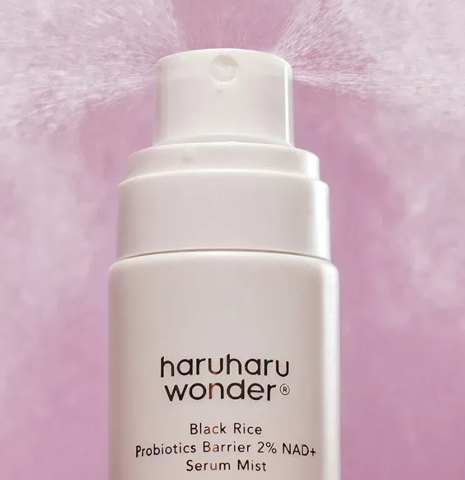 Haru Haru Wonder Black Rice Probiotics Barrier 2% Nad + Serum Mist- 80ml  