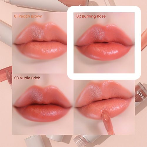 Heimish Dailism Liquid Lipstick 02 Burning Rose - 4g