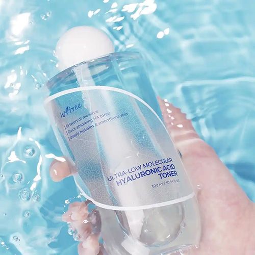 Isntree Ultra-Low Molecular Hyaluronic Acid Toner - 300ml