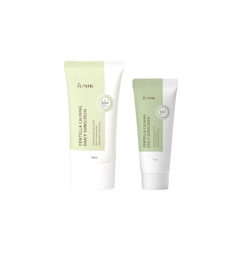 iUNIK Centella Calming Daily Sunscreen Spf50 Pa++++ -15ml MINI TAGLIA