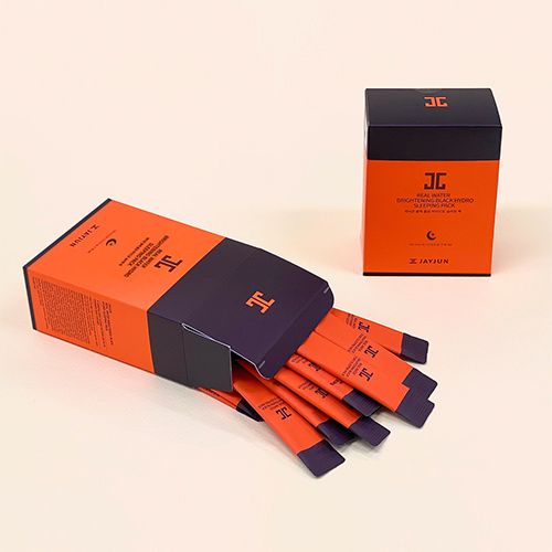 Jayjun Real Water Brightening Black Hydro Sleeping Pack - 30Ea