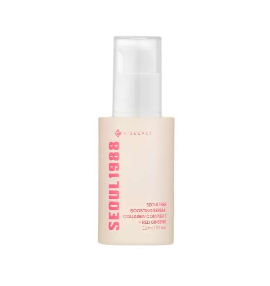 K-Secret Seoul 1988 Boosting Serum : Collagen Complex7 + Red Ginseng - 30ml