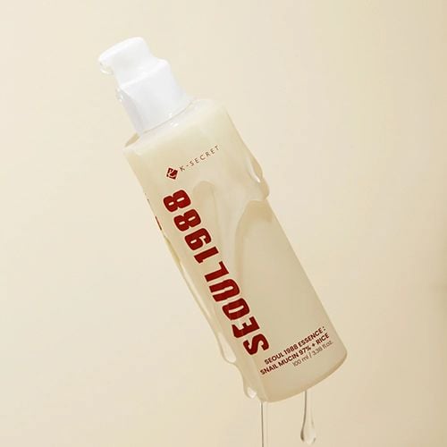 K-Secret Seoul 1988 Essence: Snail Mucin 97% + Rice - 100ml