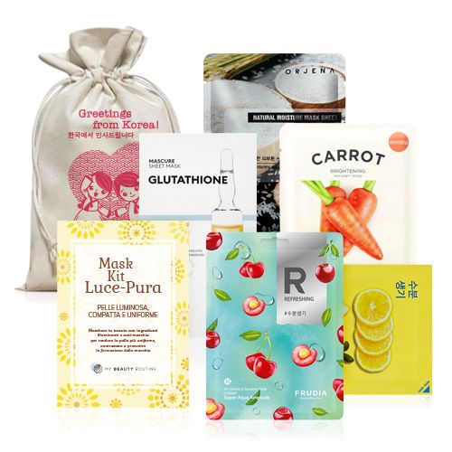Kit 5 Mask LUCE PURA - Illuminante e Antimacchia