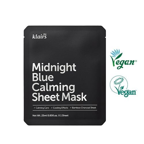 Klairs Midnight Blue Calming Sheet Mask - 25ml