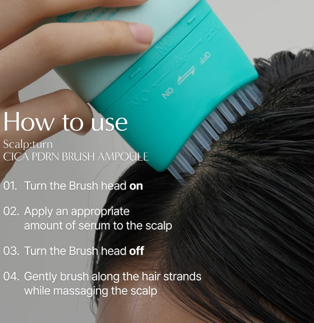 Lilyeve Scalp: Turn Cica Brush Ampoule - 100ml