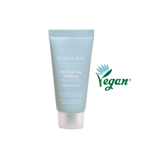 Mary&May Cica Tea Tree Soothing Wash - Off Pack - 30g